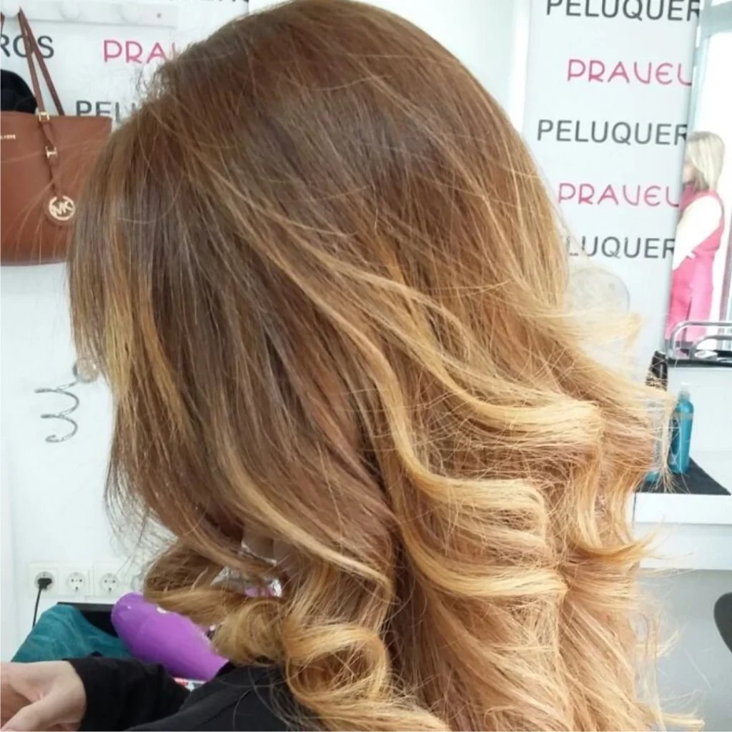 Coloración con Ácido Hialurónico y Keratina